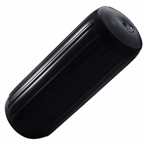 Parabordo per Barca e Gommone Polyform Tipo HTM 1/2/3/4/, Bianco/Nero Rinforzato